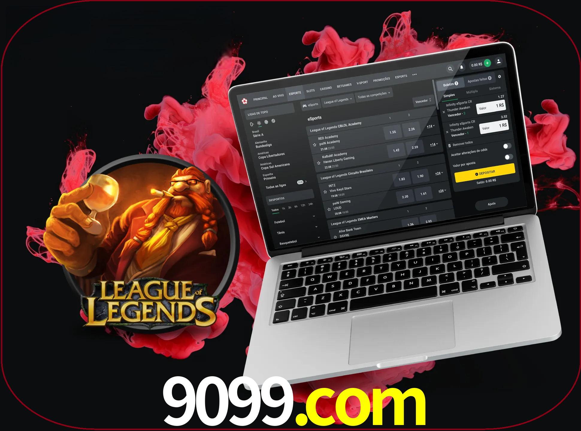 Se é um fã deste jogo, muitos torneios fantásticos que o vão surpreender estão disponíveis no 9099.