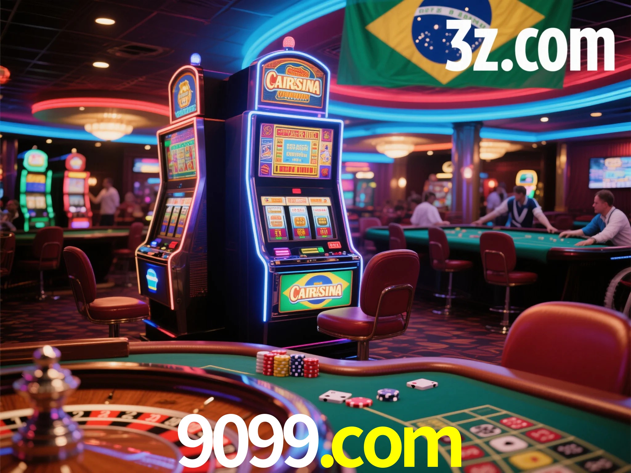 Depositar dinheiro para jogar jogos de cassino.